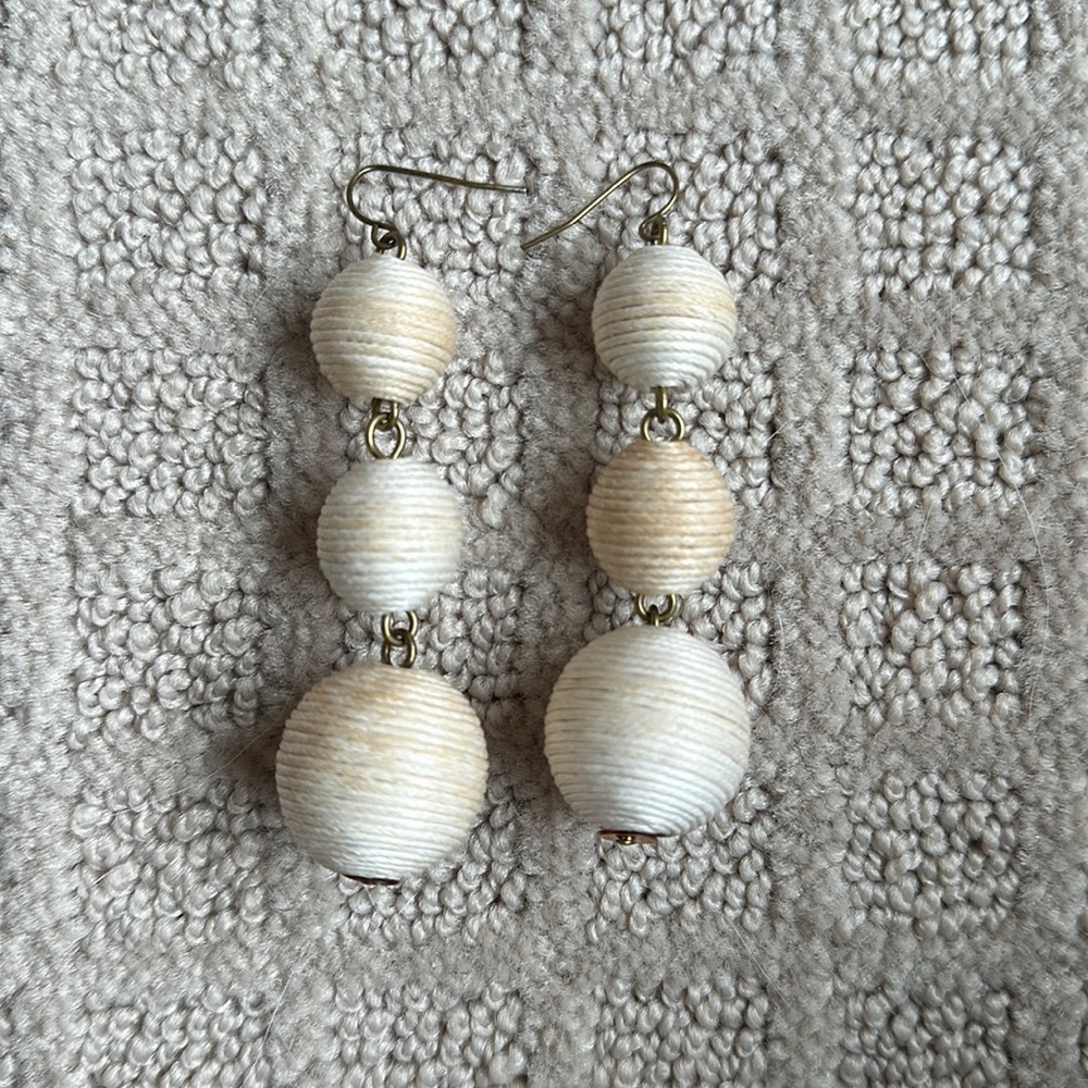 Anthropologie ball earrings